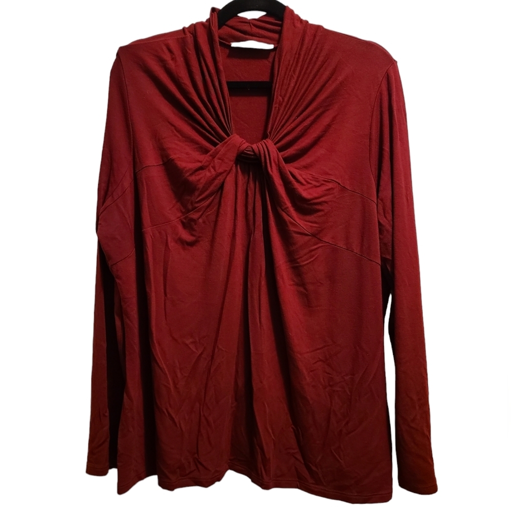 Tahari top (95% Modal) 2X
